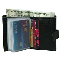 STYLE SHOES Leather Black ATM, Visiting , Credit Card Holder, Pan Card/ID Card Holder for Men and Women-thumb4