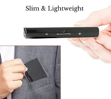 STYLE SHOES 6 Slots Steel RFID Blocking Metal Credit Card Holder Wallet for Men & Boys (9.5cm x 6.7cm x 1.5cm ,Black)-thumb3