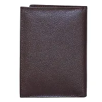 Style Shoes Brown Smart and Stylish Leather Card Holder-thumb2