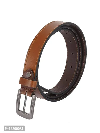 Women Casual, Formal, Evening, Party Tan Genuine Leather Belt30-thumb4