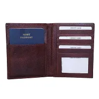 Style98 Shoes Genuine Leather Passport Holder Passport Cover Card Holder for Men & Women - 9167KC1-BB-thumb2