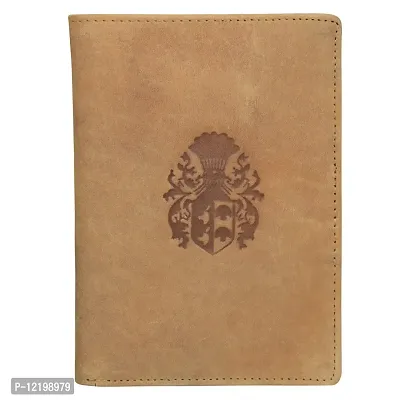 Style98 Leather Travel Buisness Card Holder Passport Holder - Brown -33842HB4, Medium