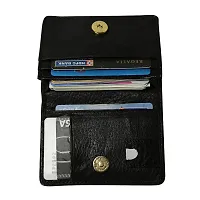 RAI SAHAB Leather Black ATM, Credit Card Holder, Pan Card/ID Card Holder for Men and Women(3264IA101)-thumb1