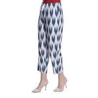 Style Shoes Women's Cotton Printed Pyjamas/Lower/Track Pant, Lounge Wear, Soft Cotton Night Wear Pajama Pant(Prints May Vary) Color- White, Size XL-thumb2