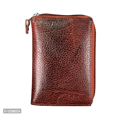 Genuine Leather Bombay Brown Card Holder||Card Case||Carry Cash for Men-thumb0