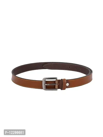 Women Casual, Formal, Evening, Party Tan Genuine Leather Belt30