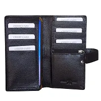 Genuine Leather Black Card Holder||Card Case||Carry Cash for Men-thumb2