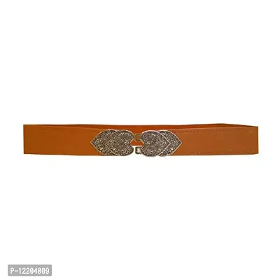 RAI SAHAB Women Belt Casual Thin Belt For Dress Skirt Waist Heart Shape Ladies Designer WaistbandLBE8016IB32-thumb3