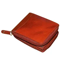 Style Shoes Pure Leather Bombay Brown Men' Slim Wallet with Card Holder & Coin Pocket-thumb4