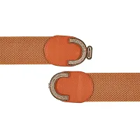 Women's Elastic & PU leather Belt-thumb2