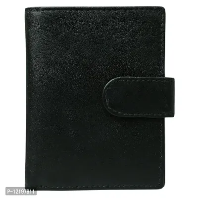 Style Shoes Black Smart and Stylish Leather Card Holder