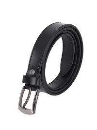 Women Casual, Formal, Evening, Party Black Genuine Leather Belt(34)-thumb3