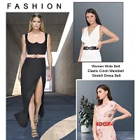 STYLE SHOES Women Belt Casual Thin Belt For Dress Skirt Waist Ladies Flower Designer Waistband-thumb2