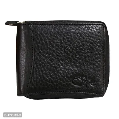 STYLE SHOES Genuine Leather Wallet for Men,Black