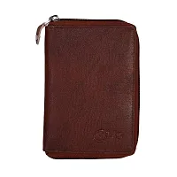 STYLE SHOES Brown Genuine Leather Wallet for Women Women-thumb1