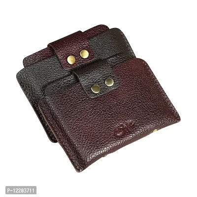 STYLE SHOES Women's Genuine Leather Credit & Debit Card Holder (361IB12, Black- Brown)-thumb5