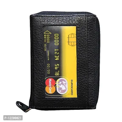 STYLE SHOES Genuine Leather Card Holder||Debit/Credit /ATM Card Holder for Men and Women 10 Card Holder-thumb4