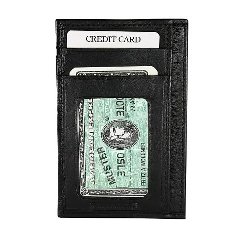 Style Leather Card Holder Wallets For Men