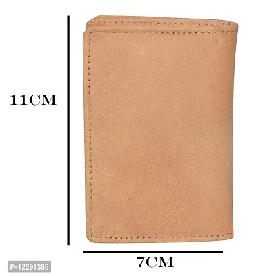 Style Shoes Tan Leather Offer Unisex Slim Wallet||Long Wallet-thumb4