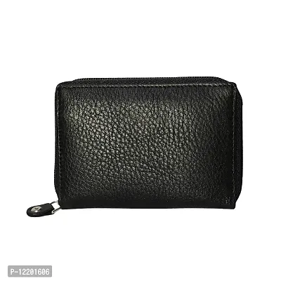 STYLE SHOES Leather Black Card Wallet, Visiting , Credit Card Holder, Pan Card/ID Card Holder for Men and Women-thumb0