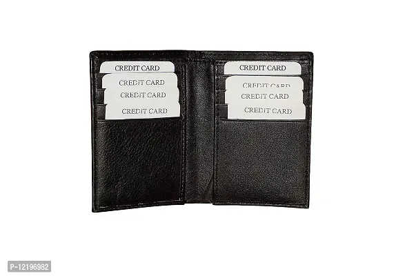 Style98 Style Shoes Black Leather Card Holder Card case Money Purse Wallet-9152QL12-IA-thumb5