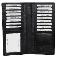 Style Shoes Black Smart and Stylish Leather Card Holder-thumb2