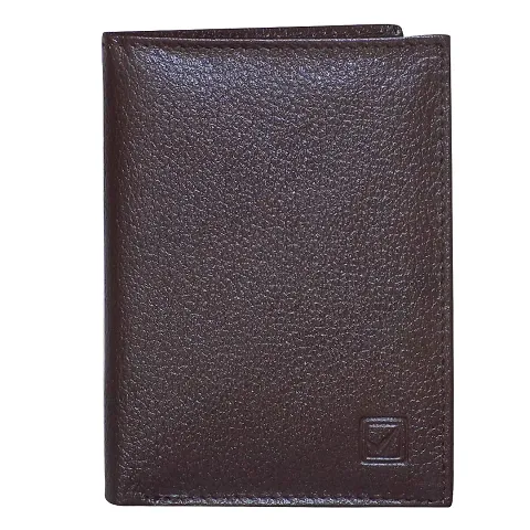 Style98 Style Shoes Leather ATM Credit Card Holder Cum Pocket Money Wallet for Boys, Girls, Men Women (Brown PDM) (9164IB)