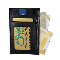 Genuine Leather Black Business Card Book||Credit Card Holder||Wallet||Card Holder-thumb2