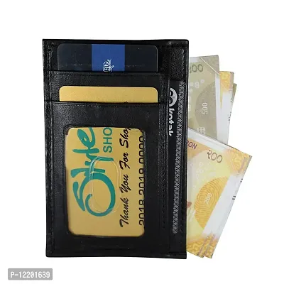 Genuine Leather Black Business Card Book||Credit Card Holder||Wallet||Card Holder-thumb3