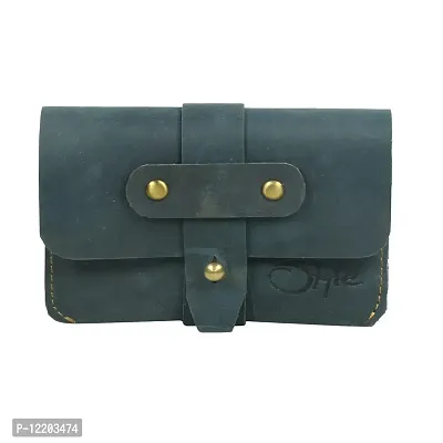 RAI SAHAB Leather Black ATM, Credit Card Holder, Pan Card/ID Card Holder for Men and Women(9009IM101)