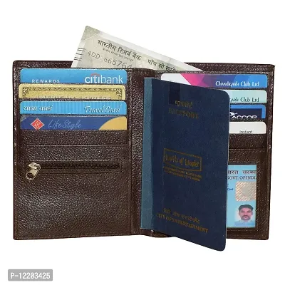 Genuine Leather Brown Card Holder||Card Case||Carry Cash for Men-thumb2