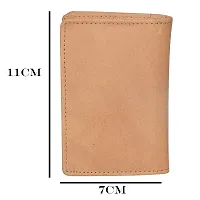 Style Shoes Tan Smart and Stylish Leather Card Holder-thumb4