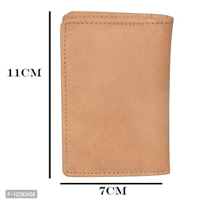 Style Shoes Tan Smart and Stylish Leather Card Holder-thumb5