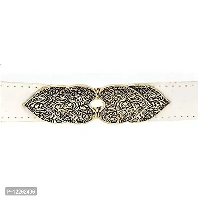 RAI SAHAB Women Belt Casual Thin Belt For Dress Skirt Waist Heart Shape Ladies Designer WaistbandLBE8016IW32-thumb2