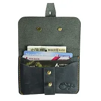 RAI SAHAB Leather Black ATM, Credit Card Holder, Pan Card/ID Card Holder for Men and Women(9009IM101)-thumb4