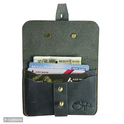 RAI SAHAB Leather Black ATM, Credit Card Holder, Pan Card/ID Card Holder for Men and Women(9009IM101)-thumb5