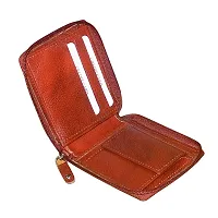 Style98 Shoes Pure Leather Men's Slim Wallet with Card Holder and Coin Pocket (Bombay Brown)-thumb3