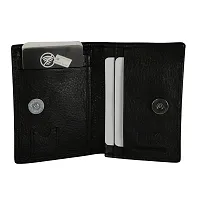 RAI SAHAB Leather Black ATM, Credit Card Holder, Pan Card/ID Card Holder for Men and Women(3264IA101)-thumb2