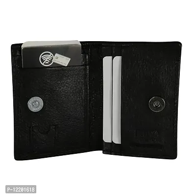 RAI SAHAB Leather Black ATM, Credit Card Holder, Pan Card/ID Card Holder for Men and Women(3264IA101)-thumb3