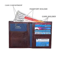 Genuine Leather Bombay Brown Card Holder||Card Case||Carry Cash for Men-thumb2