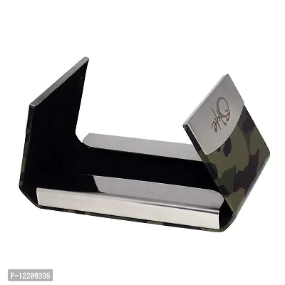 Style Shoes Green Smart and Stylish Leather Card Holder-thumb3