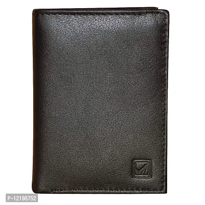 Buy Storite Brown Leather Pocket Sized Stitched Credit Debit Business Card  Holder Wallet Online at Best Prices in India - JioMart.