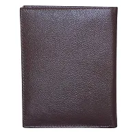 Style Shoes Brown Smart and Stylish Leather Passport Holder-thumb4