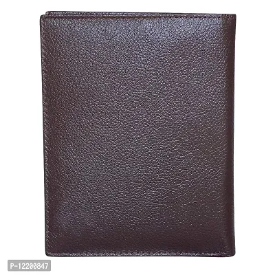 Style Shoes Brown Smart and Stylish Leather Passport Holder-thumb5