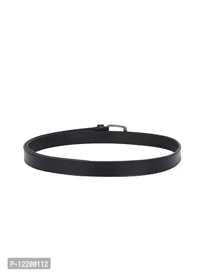 Women Casual, Formal, Evening, Party Black Genuine Leather Belt(34)-thumb2