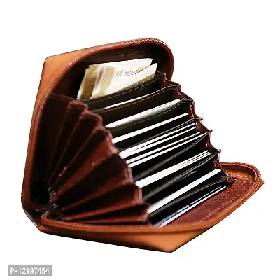 STYLE SHOES Leather Card Holder/Debit/Credit /ATM Card Holder for Unisex-thumb2