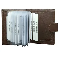 Genuine Leather Black Business Card Book||Credit Card Holder||Wallet||Card Holder-thumb2