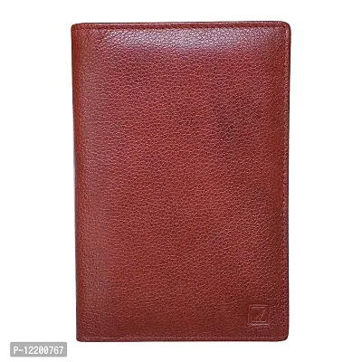 Genuine Leather Brown Travel Document Holder/Passport Holder