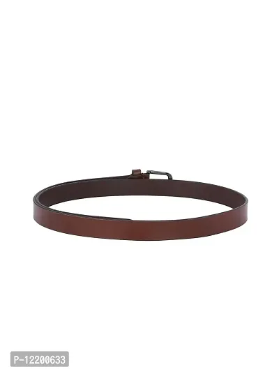 Women Casual, Formal, Evening, Party Brown Genuine Leather Belt(42)-thumb2