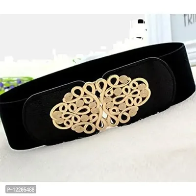 STYLE SHOES Women Belt Casual Thin Belt For Dress Skirt Waist Flower Design Closure Ladies Designer Waistband-thumb2